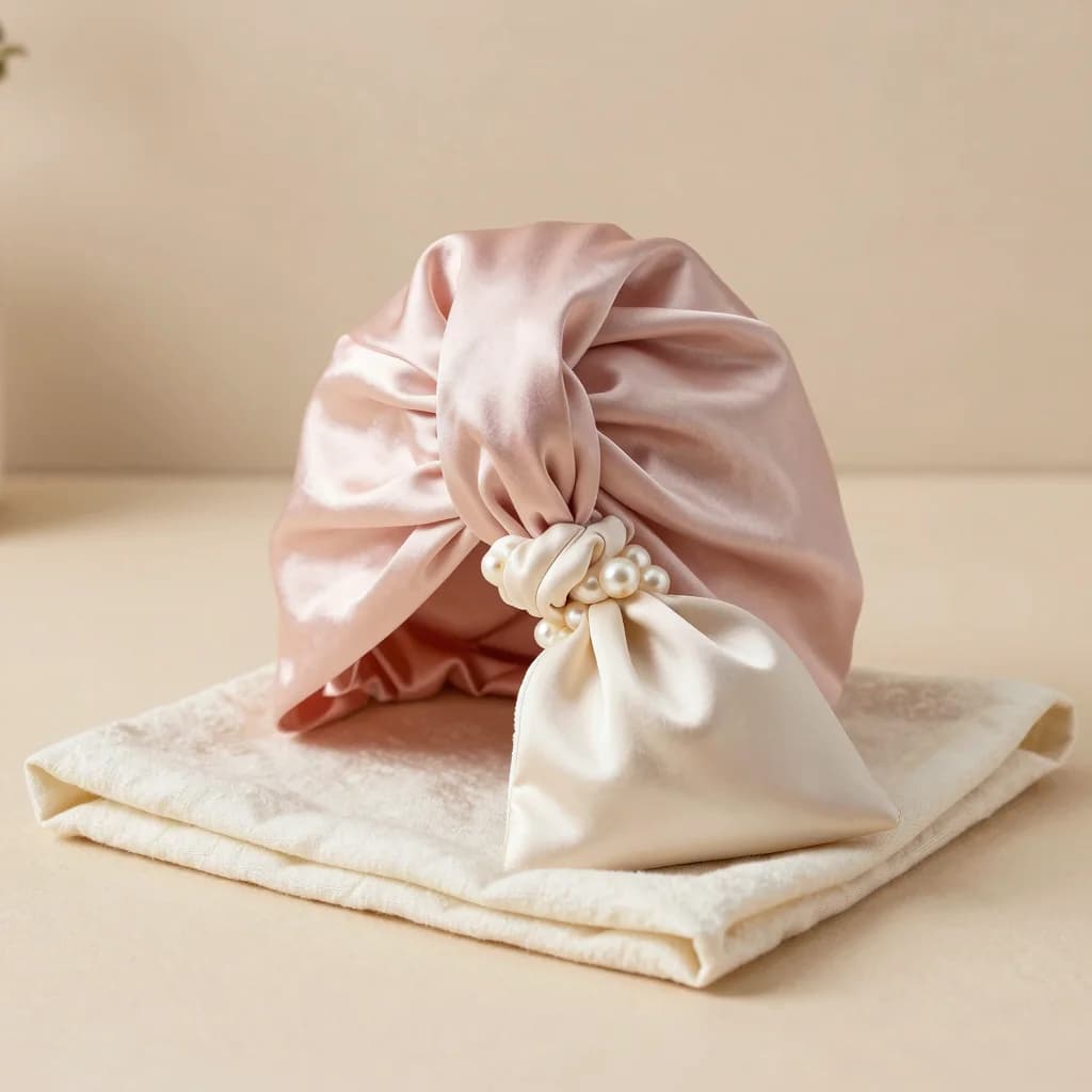 Silk Hair Wrap Set